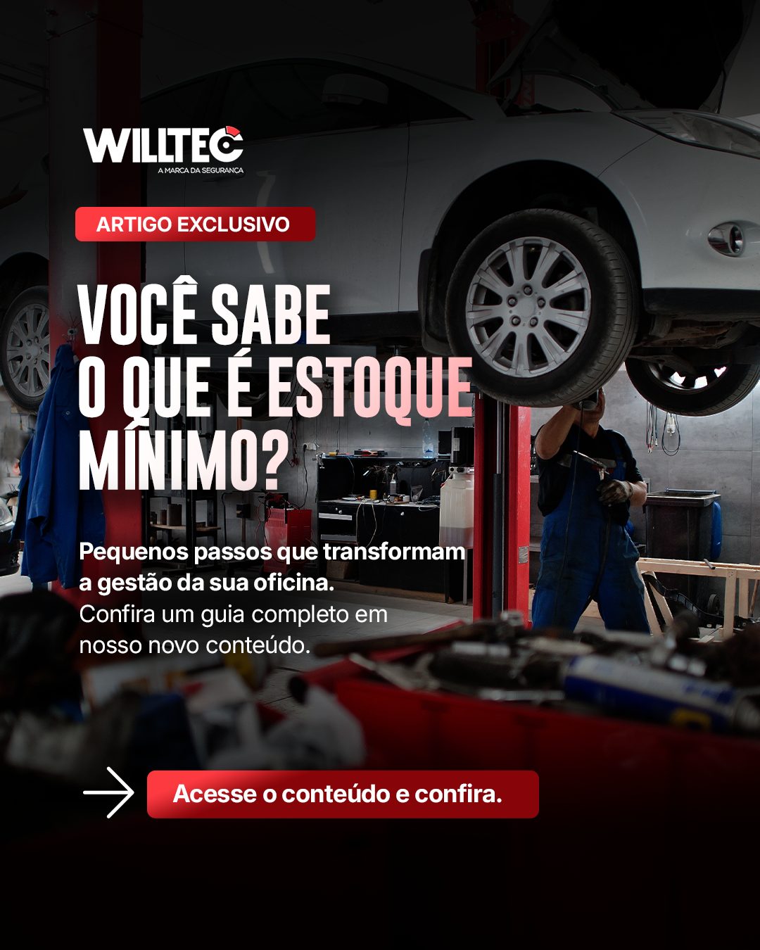 Você Sabe o que é Estoque Mínimo? Pequenos Passos que Transformam a Gestão da Sua Oficina