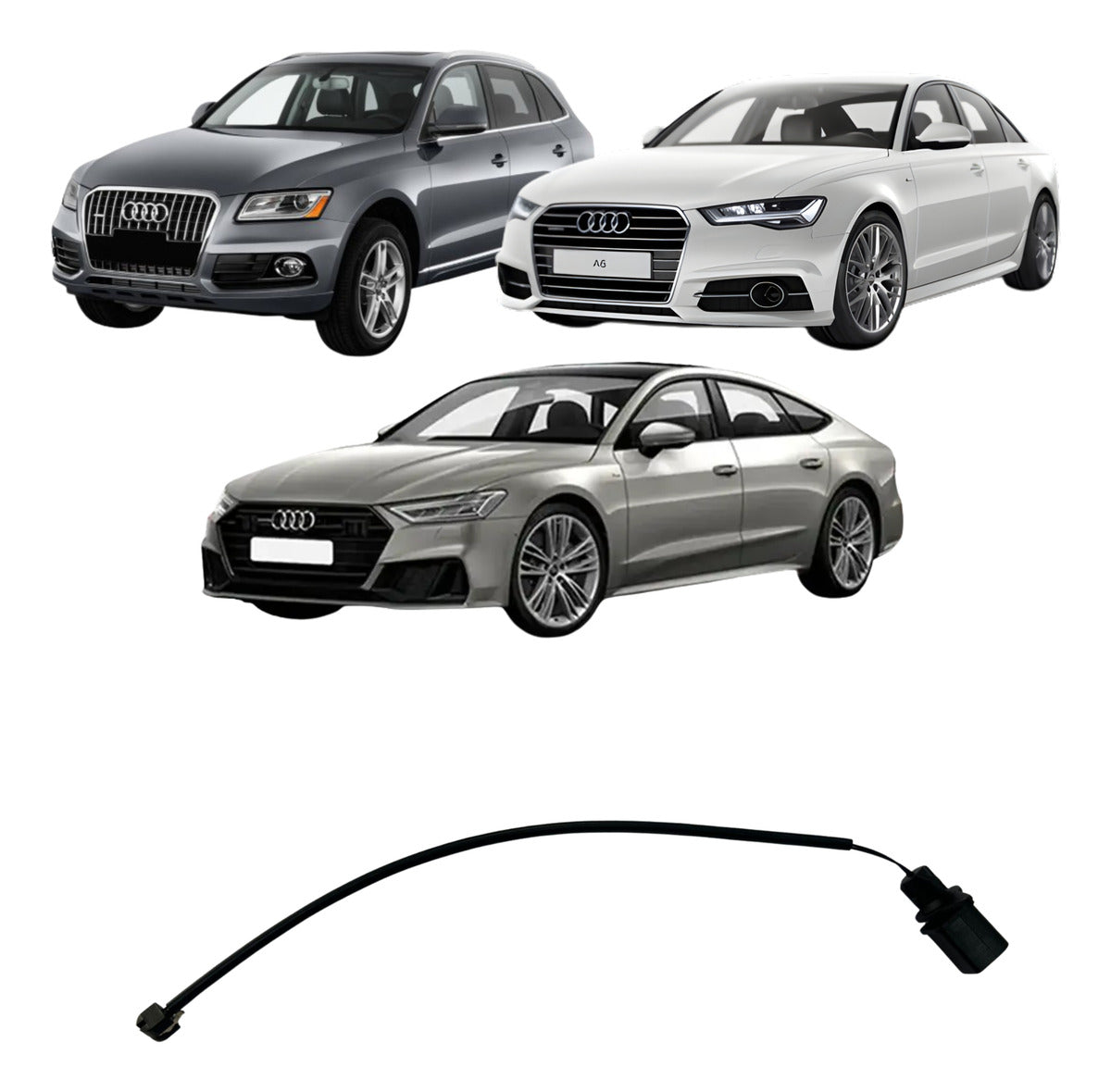 Sensor Pastilha Freio Dianteira Audi A6 A7 Q5 2008 A 2018