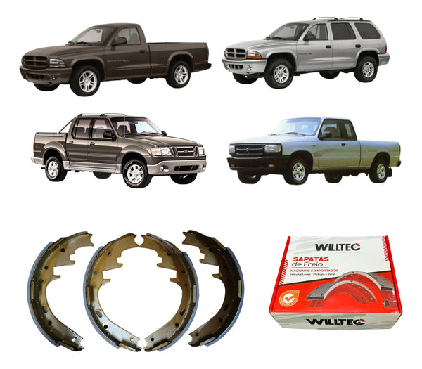 Sapata De Freio Chrysler DW 100 150 1500 2000 Em Diante