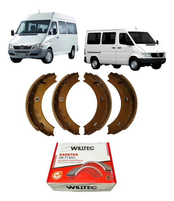 Sapata De Freio Mercedes-Benz Sprinter 412 e 413 1999 A 2006