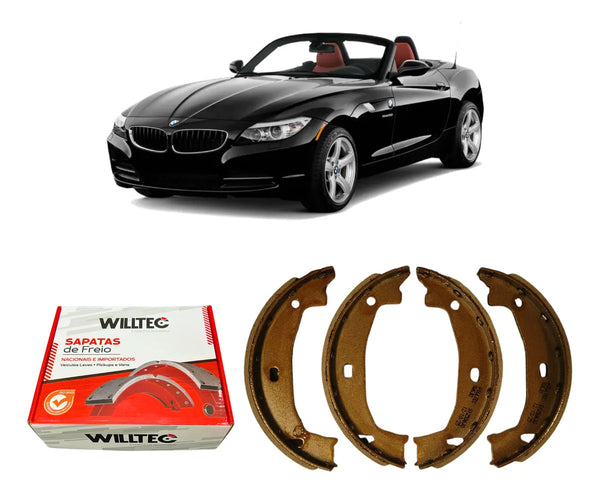 Sapata De Freio BMW Série 1 E 3 Z4 E87 E82 E88 E46 E90 E92 E85 1992 Em Diante