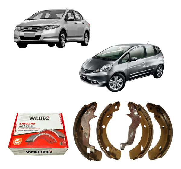 Sapata De Freio Honda Accord IV City Sedan DX LX Civic IV CR-V Fit 1990 A 2014