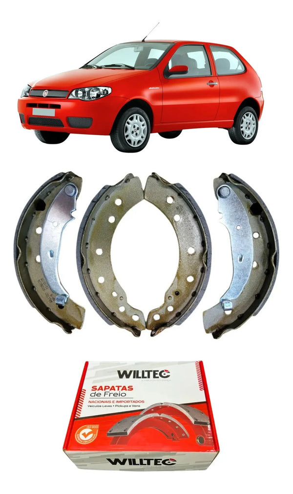 Sapata De Freio Traseiro Fiat Palio 2012 Em Diante