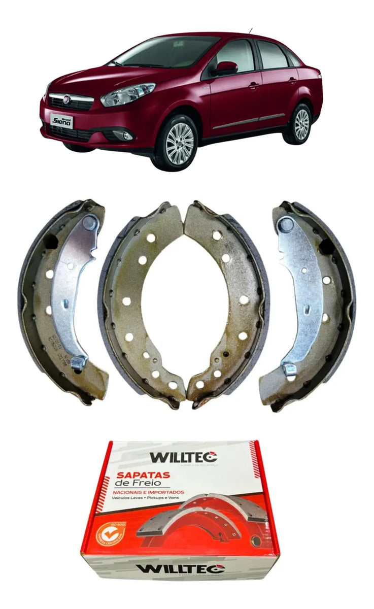 Sapata De Freio Traseiro Fiat Grand Siena 2013 Em Diante