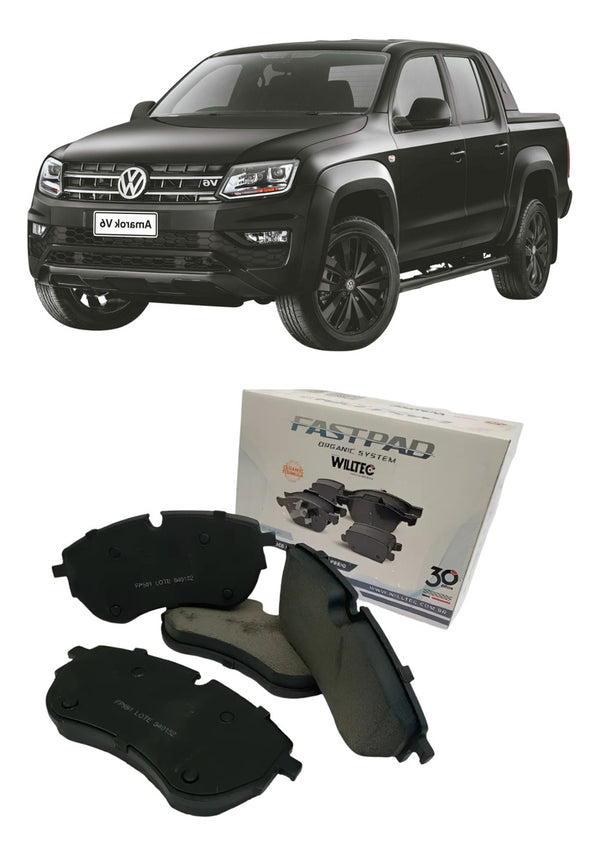 Pastilha De Freio Dianteira Volkswagen Amarok 2018 A 2026 Cerâmica