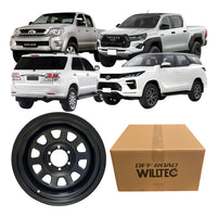 Roda Daytona Aro 17 Tala 9 Furação 6x139 Offset -25 Toyota Hilux
