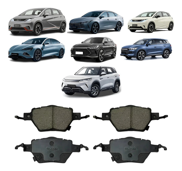 Pastilha De Freio Traseira Byd Dolphin Cerâmica