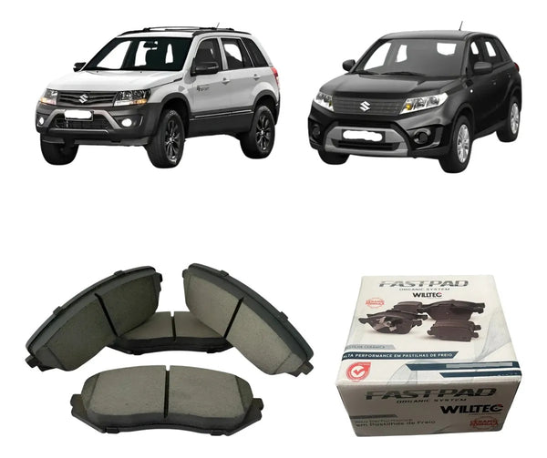 Pastilha De Freio Dianteira Suzuki Grand Vitara 2006 a 2016 Cerâmica