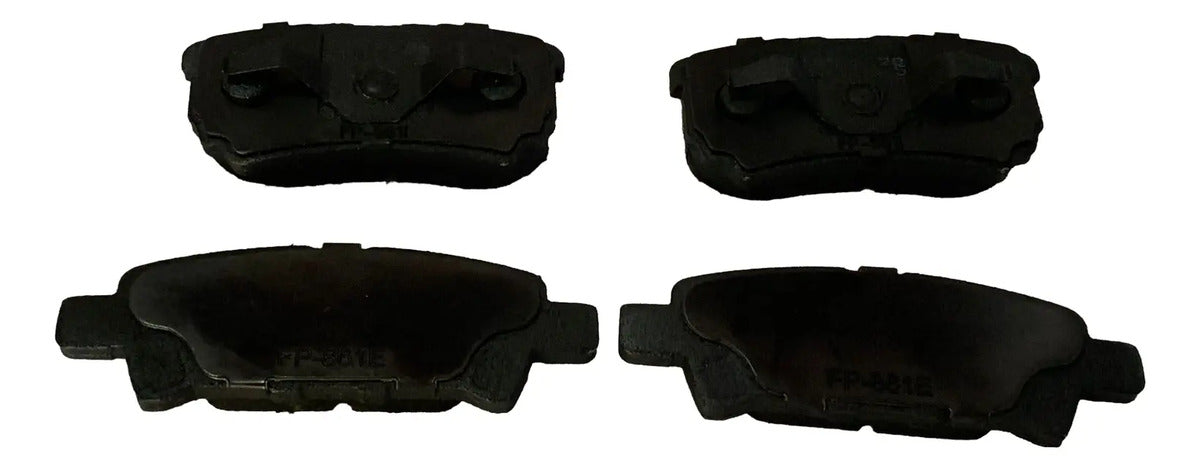 Pastilha de Freio Traseira Mitsubishi Airtrek 2002 A 2006 Cerâmica