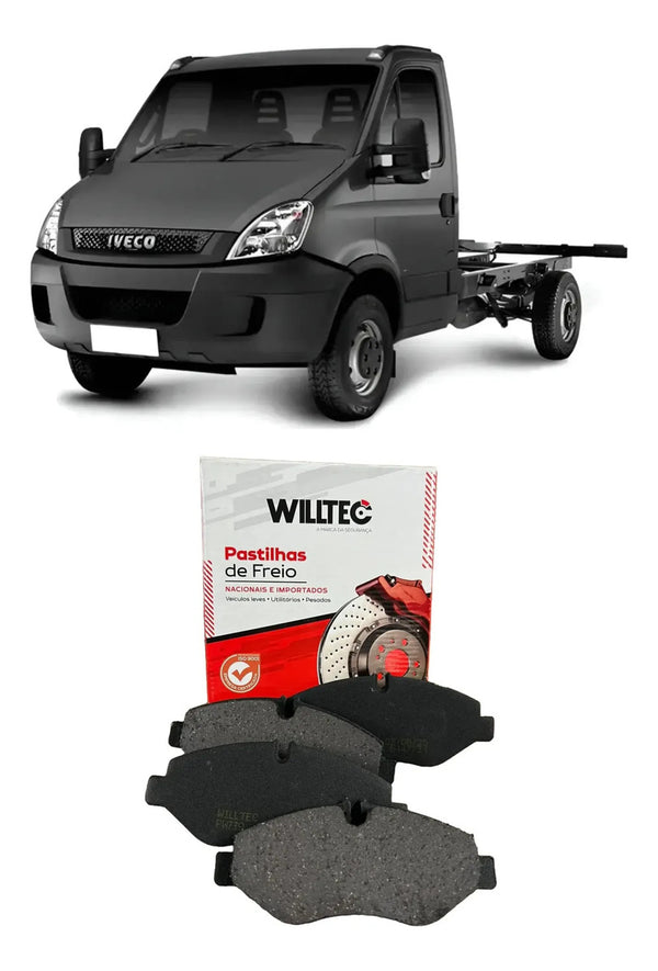 Pastilha De Freio Dianteira Iveco Daily 2020 A 2026