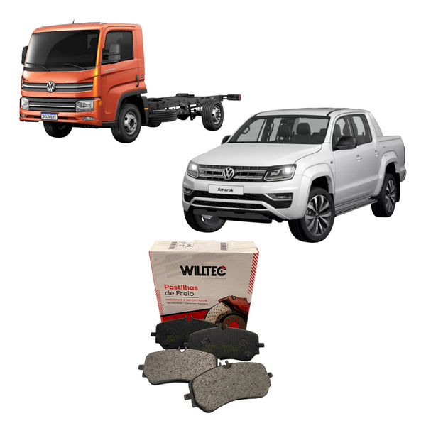 Pastilha de Freio Traseira Volkswagen Amarok 2018 A 2026