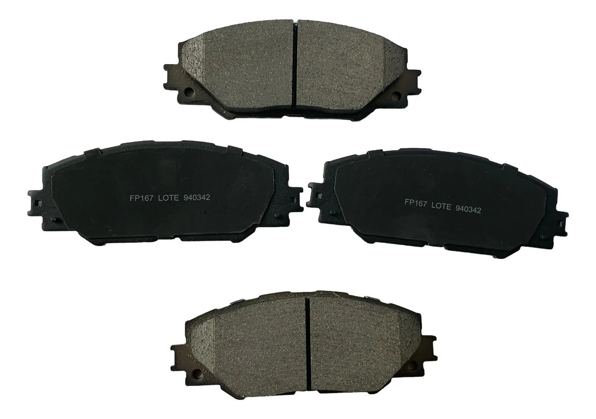 Pastilha de Freio Dianteira Toyota Rav4 2012 A 2025 Cerâmica