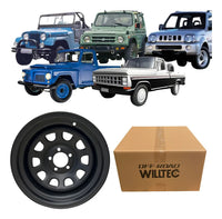 Roda Daytona Aro 17 Tala 9 Furação 5x139 Offset -25 Suzuki Samurai até 1999