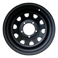 Roda Daytona Black Aro 16 Tala 8 Furação 5x139 Offset -25 Ford F75 F100 F1000 F150