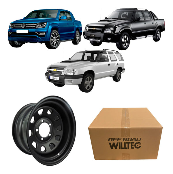 Roda Daytona 16x8 5x120 Offset -25 Gm S10 Blazer