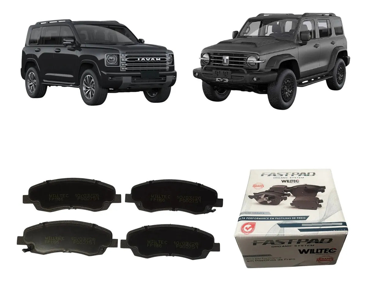 Pastilha De Freio Dianteira Gwm Haval H9 Cerâmica