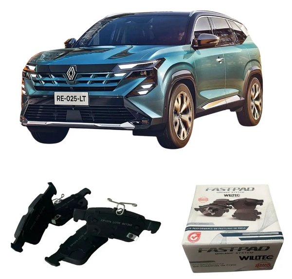Pastilha de Freio Traseira Renault Boreal 2025 A 2026 Cerâmica