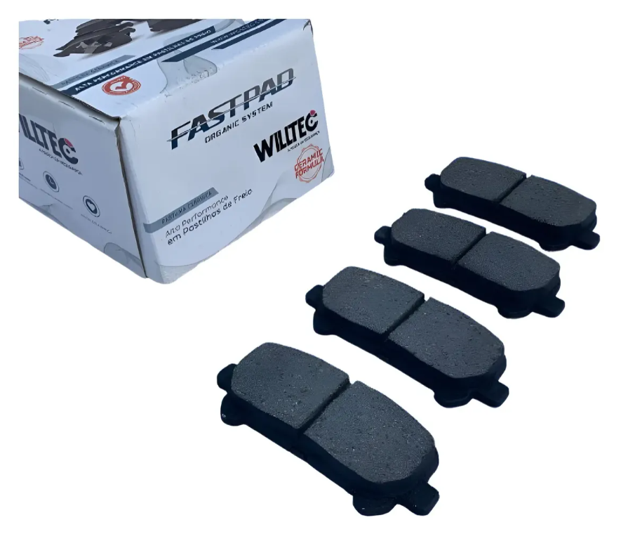 Pastilha de Freio Traseira Gm Novo Trailblazer Ltz V6 Cerâmica