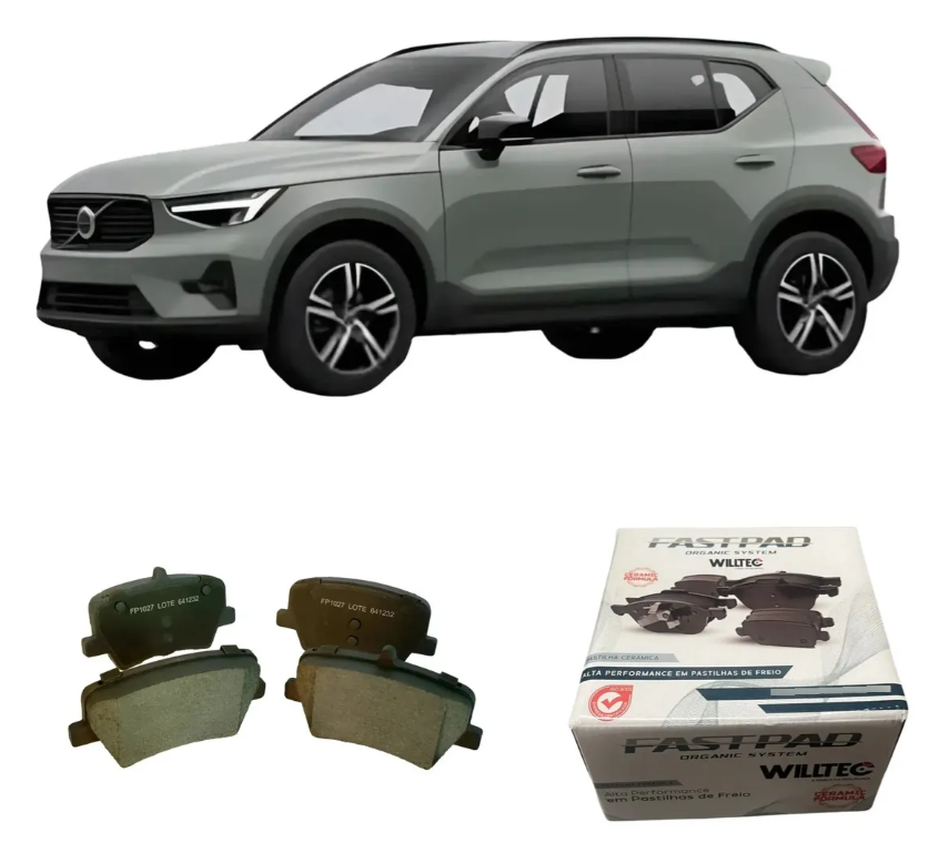 Pastilha de Freio Traseira Volvo Xc40 2018 A 2026 Cerâmica