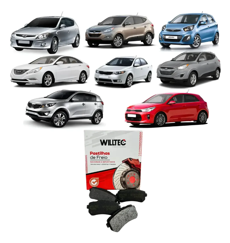 Pastilha de Freio Traseira Kia Sportage 2010 A 2023