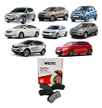 Pastilha de Freio Traseira Kia Sportage 2010 A 2023