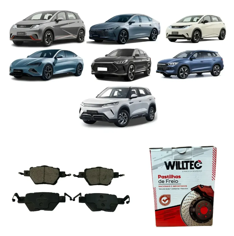Pastilha de Freio Traseira Byd Dolphin Mini