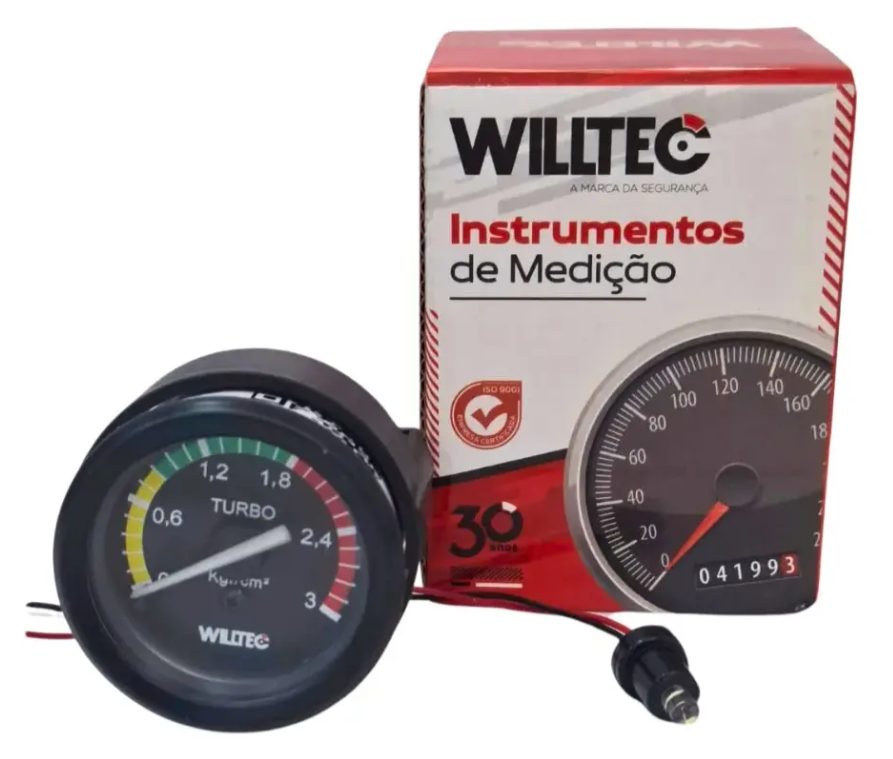 Manomêtro De Turbo 0-3kg cm2 Caminhão Chevrolet Ford Mercedes Volks