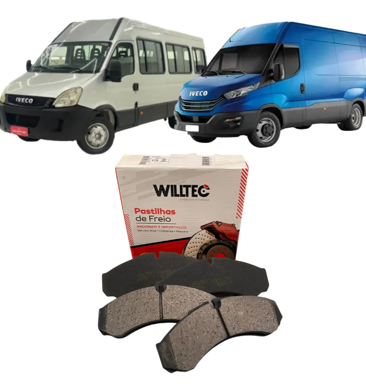 Pastilha Freio Dianteira Iveco Daily 1997 A 2007