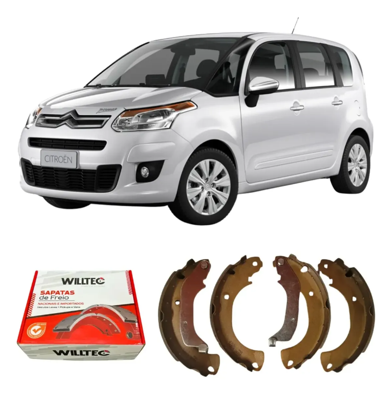 Sapata De Freio Traseiro Citroen C3 Picasso 2012 a 2017