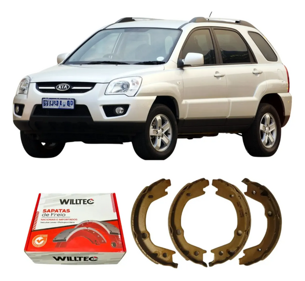 Sapata De Freio Traseiro Kia Sportage 2006 A 2010