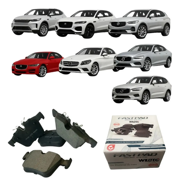 Pastilha De Freio Traseira Mercedes C250 Sport 2014 A 2019 Cerâmica