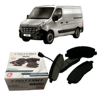 Pastilha de Freio Dianteira Renault Master 2013 a 2025 Cerâmica