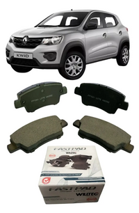 Pastilha de Freio Dianteira Renault Kwid 2017 a 2026 Cerâmica