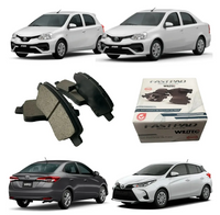 Pastilha de Freio Dianteira Toyota Etios 2012 A 2021  Cerâmica