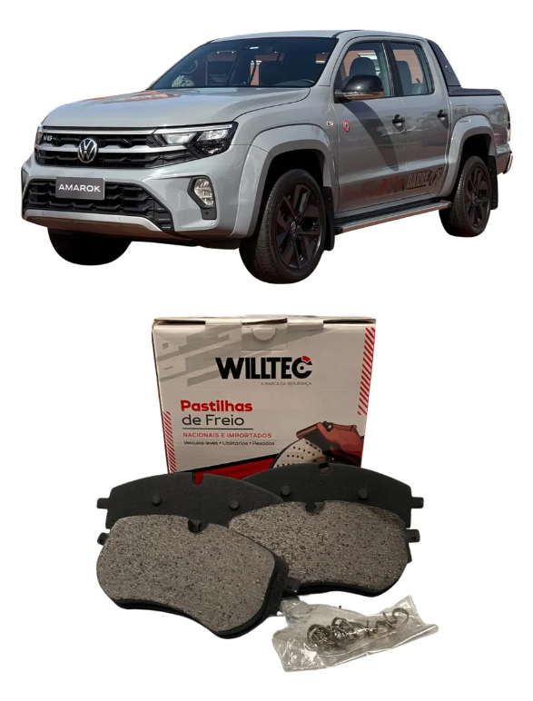 Pastilha De Freio Dianteira Volkswagen Amarok 2018 A 2026
