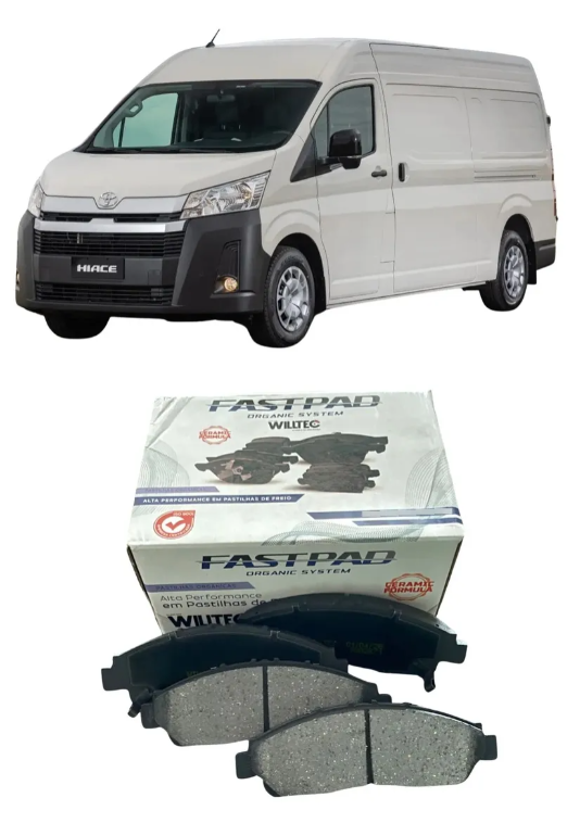 Pastilha Freio Dianteira Toyota Hiace 2025 A 2026 Cerâmica