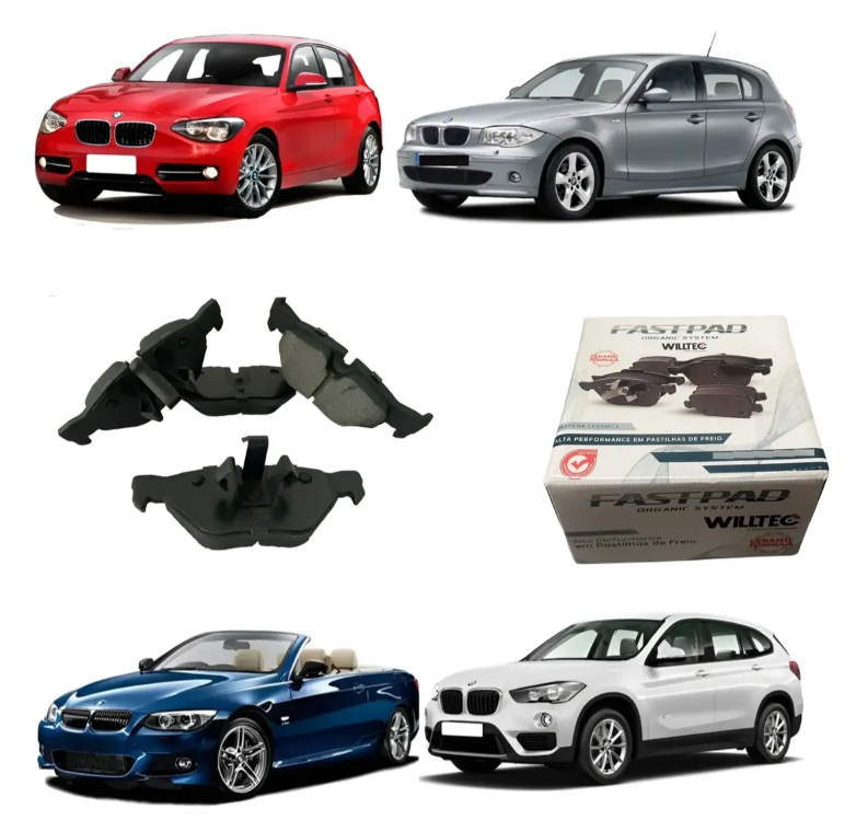 Pastilha de Freio Traseira Bmw 320i 325i 330i 2005 A 2012 Cerâmica