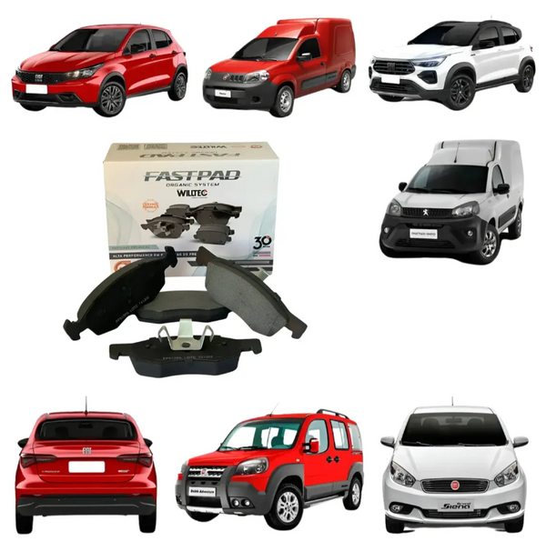 Pastilha de Freio Dianteira Fiat Pulse 2022 A 2026 Cerâmica