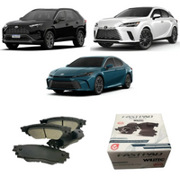 Pastilha de Freio Traseira Toyota Camry 2020 A 2026 Cerâmica
