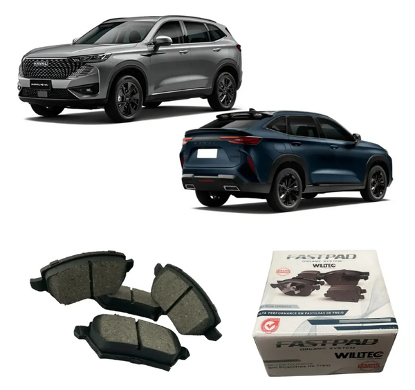 Pastilha de Freio Traseira Gwm Haval H6 2023 A 2026 Cerâmica