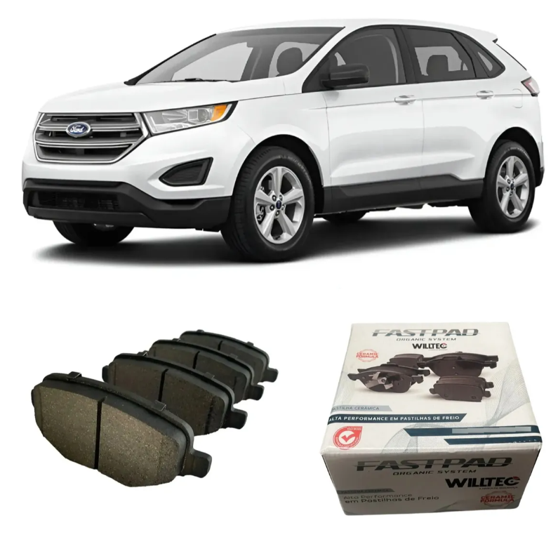 Pastilha de Freio Traseira Ford Edge 2011 A 2017 Cerâmica