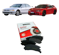 Pastilha de Freio Traseira Mitsubishi Eclipse 2.4 2001 A 2005