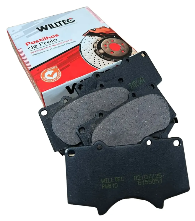 Pastilha de Freio Dianteira Land Cruiser 2003 A 2010