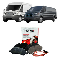 Pastilha de Freio Dianteira Ford Transit 2022 Em Diante