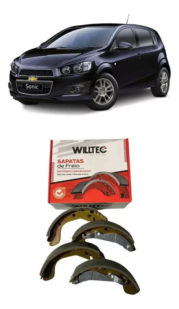 Sapata De Freio Chevrolet Sonic 2012 Em Diante