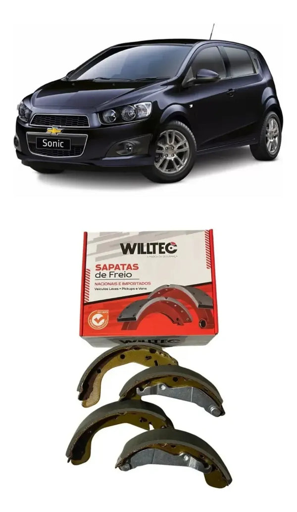 Sapata De Freio Chevrolet Sonic 2012 Em Diante