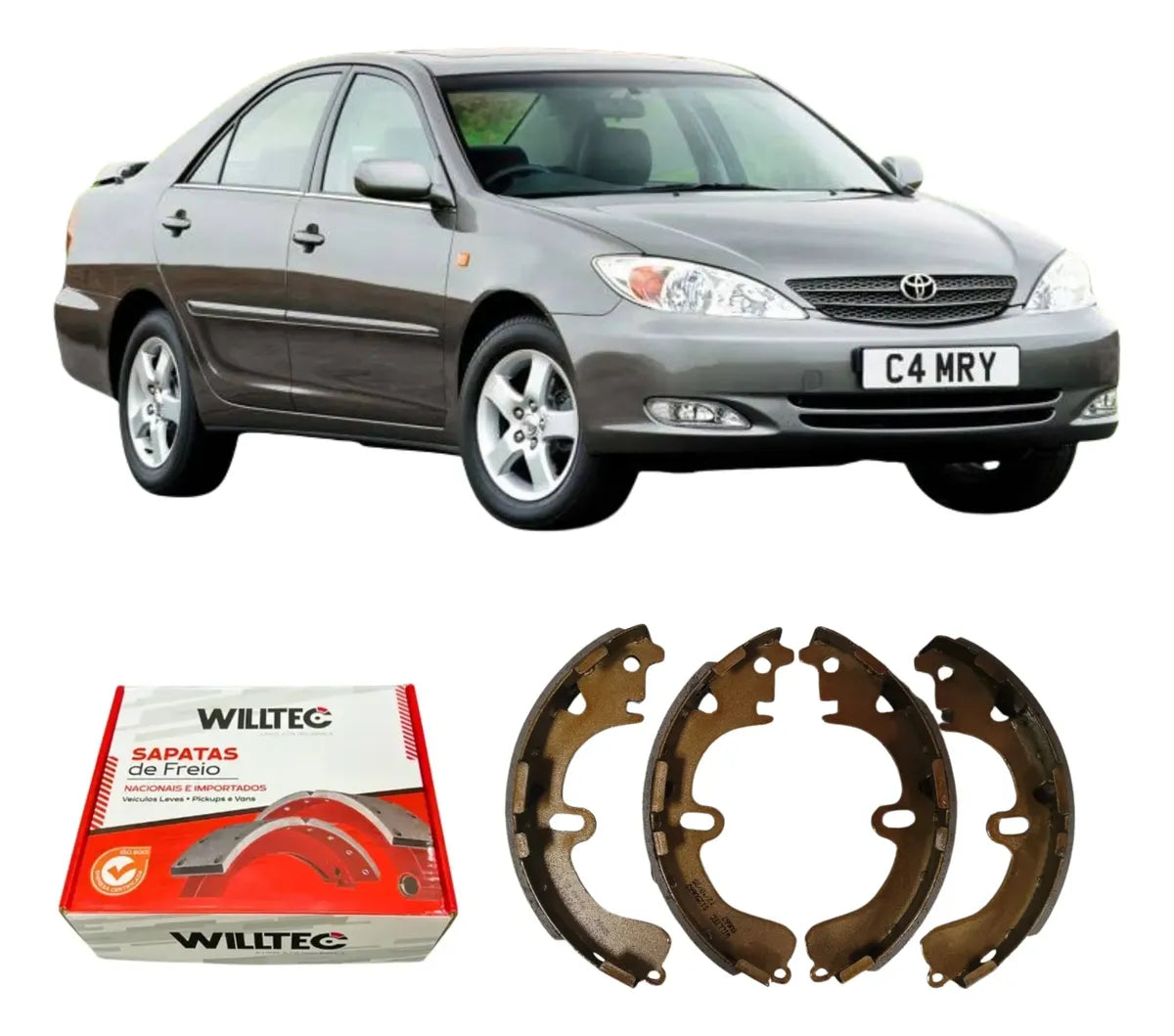 Sapata De Freio Toyota Camry 1990 Em Diante
