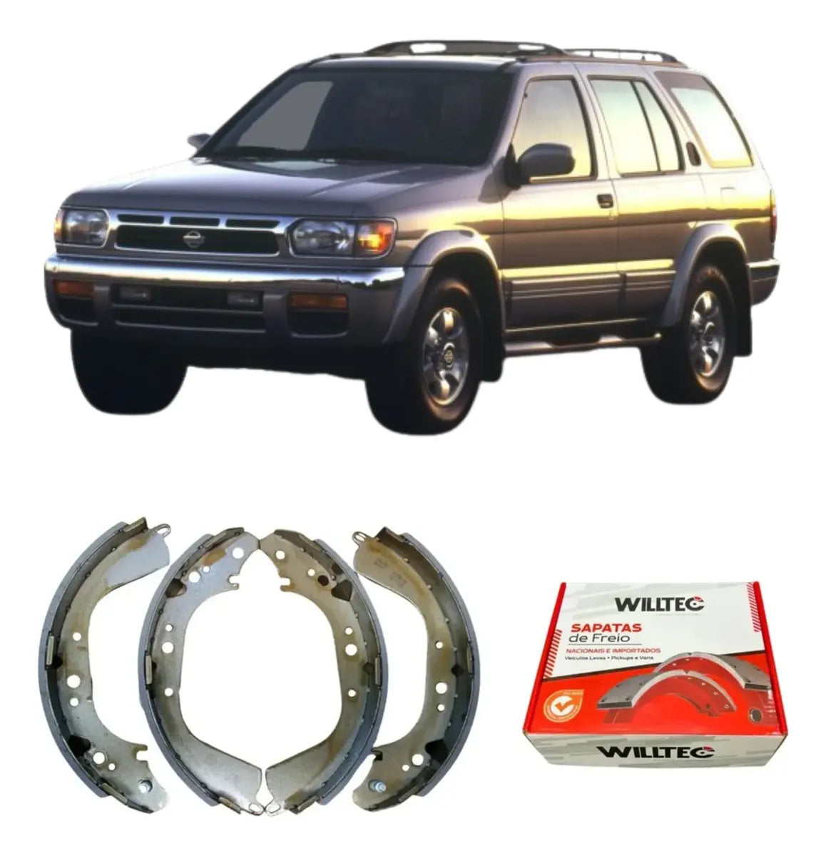 Sapata De Freio Nissan Pathfinder 1996 A 1999