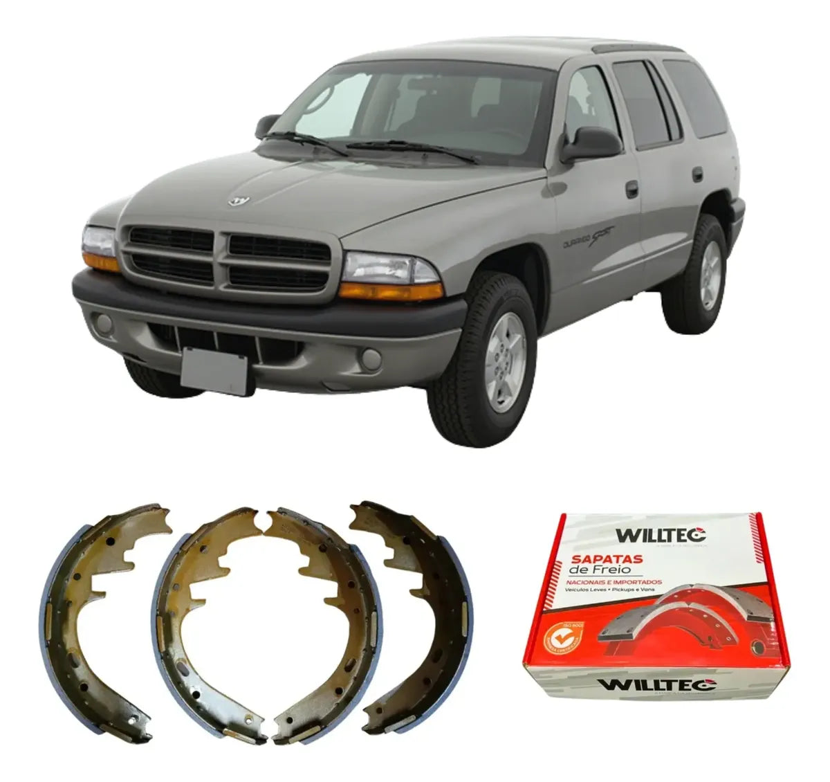 Sapata De Freio Dodge Durango 1998 Em Diante