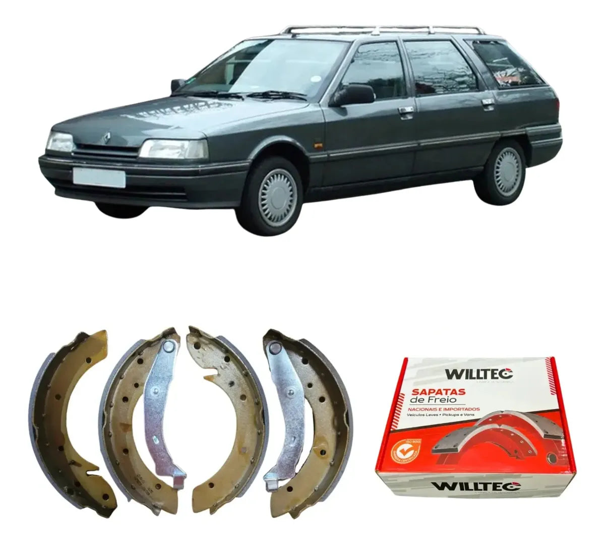 Sapata De Freio Renault R21 Nevada 1996 Em Diante